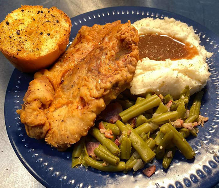 Fried or Grilled Pork Chops on Fridays!