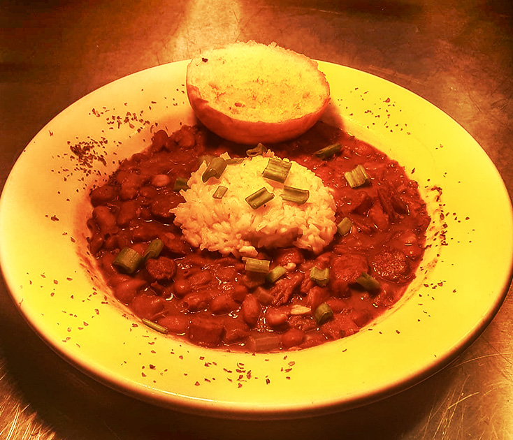 Red Beans & Rice on Mondays!