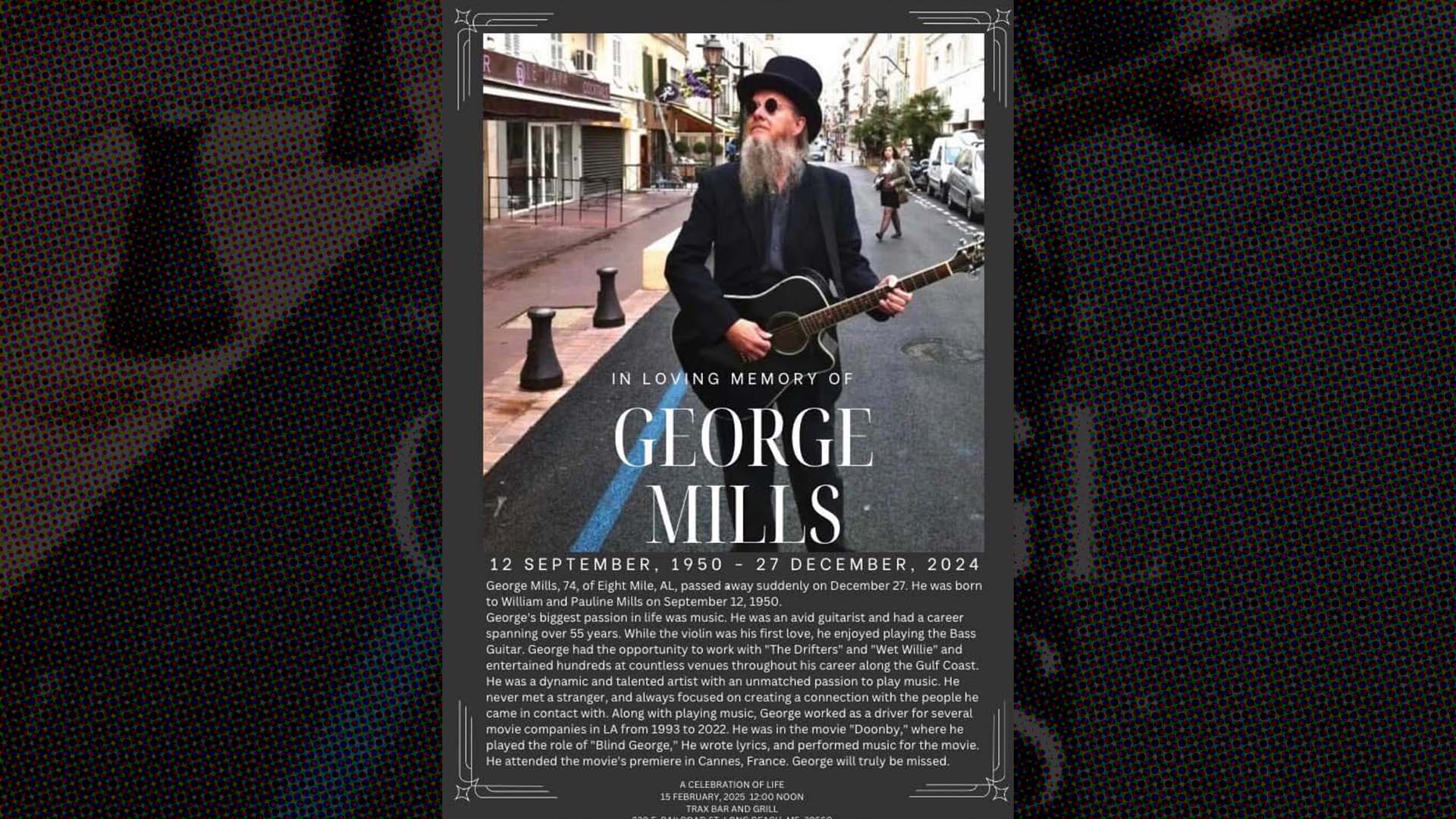 George Mills Celebration of Life | george mills feb 15 2025 george-mills-feb-15-2025