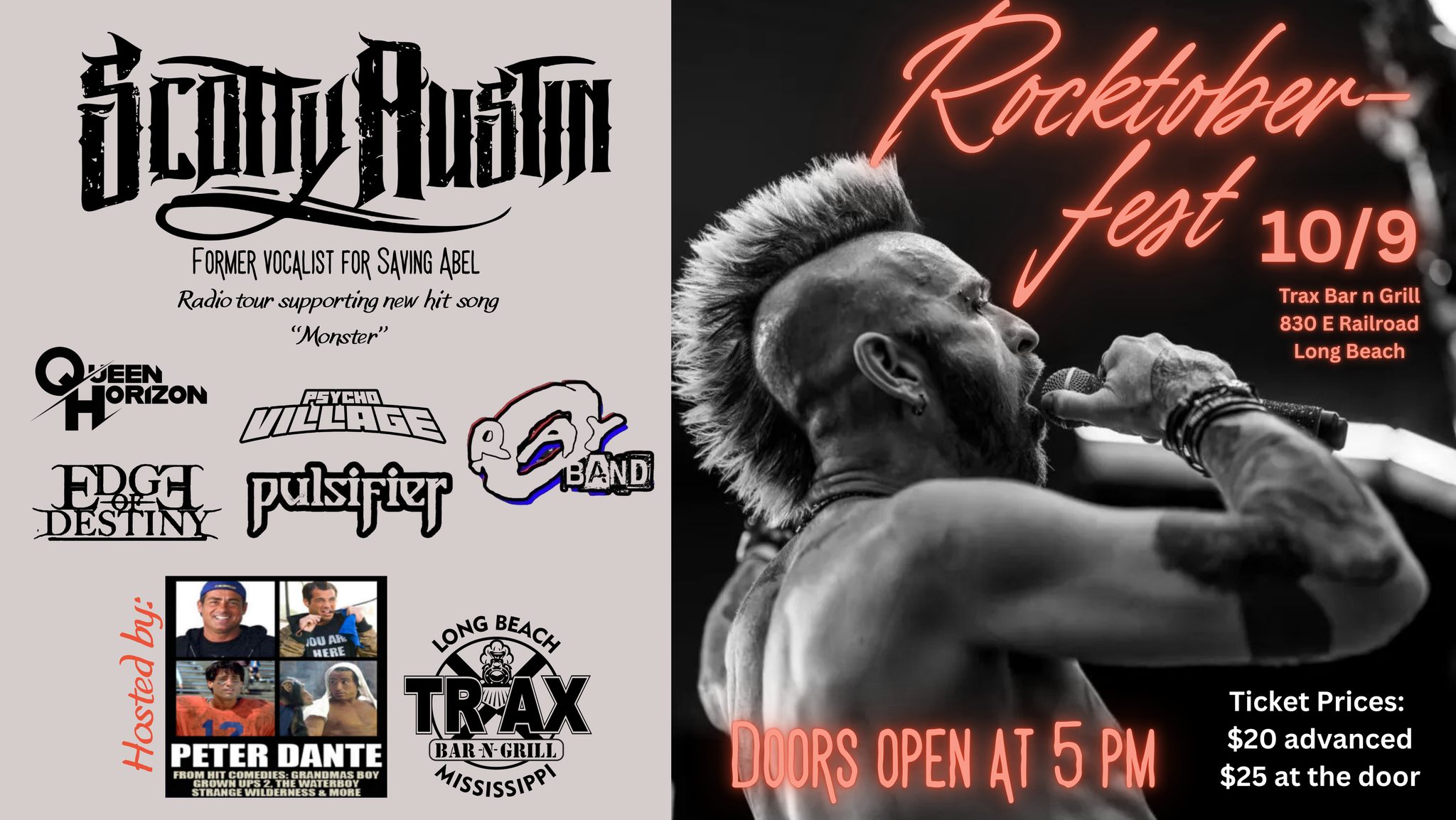 RocktoberFest with Scotty Austin & Guests! | rocktober fest Rocktober Fest featuring Scotty Austin and special guests