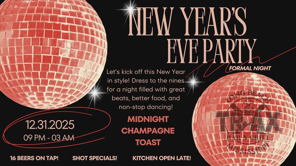 New Year's Eve Party 2025 - Click to see event details on Facebook!